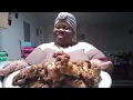 Baked party wings served up
