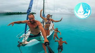 36 hours onboard with a Sailing Family Sailing Catalpa | Episode 289
