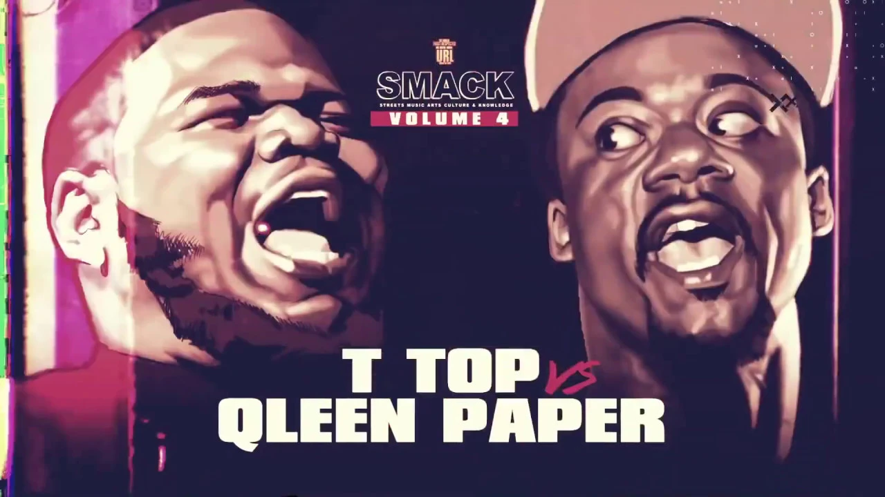 T-TOP VS QLEEN PAPER RAP BATTLE | URLTV