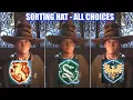 Hogwarts Legacy - Sorting Hat ALL Houses Gryffindor Slytherin Ravenclaw Hufflepuff