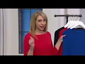 Susan Graver Modern Essential Liquid Knit Bateau Neck Top on QVC