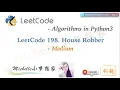 LeetCode in Python 198 House Robber Medium Fibonacci style - Day 2