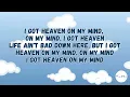 Heaven On My Mind (Lyrics) | TobyMac