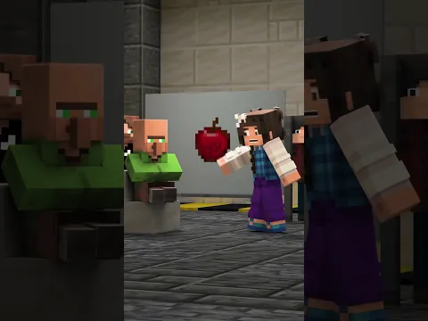 VILLAGERS NEWS IN MINECRAFT?! #minecraft #minecraftmemes #minecraftanimation