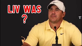 Brooks Koepka On Difference between PGA Tour Liv Golf Quality