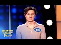 Zach Braff s politically incorrect answer is up there Celebrity Family Feud
