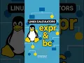 Linux Tips Command Line Calculator expr bc Explained in 60s