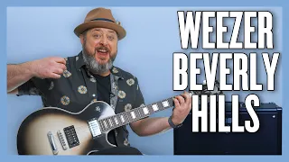 Download Weezer Beverly Hills Guitar Lesson + Tutorial MP3