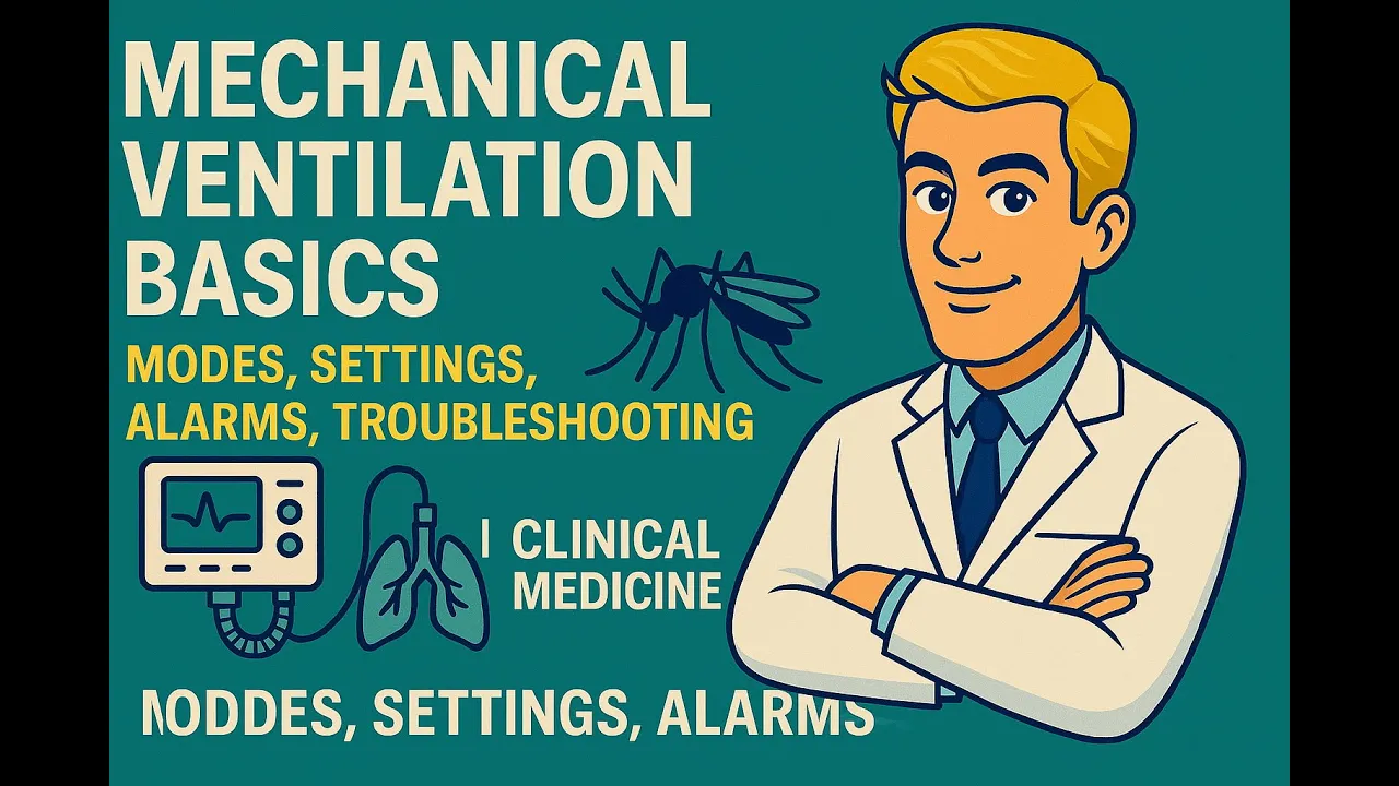 Mechanical Ventilation Basics - Modes, Settings, Alarms, Troubleshooting | Clinical Medicine