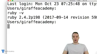 3 Mac Installation Ruby Tutorial 3