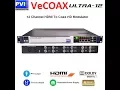 12 channel sdi mi modulator with coax and iptv simultaneous output vecoax ultra 12 pro instrum