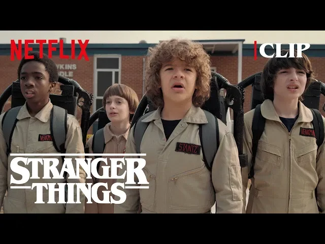 Ghostbuster Scene | Stranger Things 2