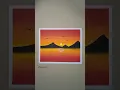Download Lagu Menggambar sunset #belajargambar #art #drawing #alam #lukisan #artwork #subscribe
