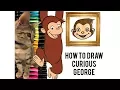 How to draw Curious George with The Coloring Cats
