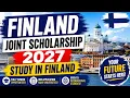 Finland Joint Application 2027 Scholarship Guide How to Prepare Now