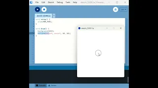 Processing Tutorial - 8 Circle follows your mouse using Processing with Kajal Khatri
