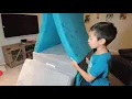 2 comfort Nugget Builds double slide tent