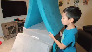 2 comfort Nugget Builds double slide tent