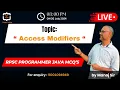 9 RPSC Programmer Java MCQ Solution Access Modifiers MCQ s RPSC Programmer Java by Manoj Sir