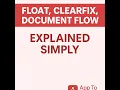 Mastering Float Clearfix Document Flow in CSS Explained Simply
