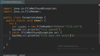 Java - Catching Exceptions By Mosh Hamedani