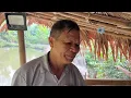Tu erected the first house posts for his new home after moving out to live on his own