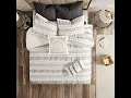 Review INK IVY 100 Cotton Duvet Mid Century Modern Design All Season