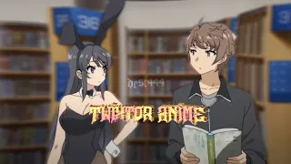 Download bunny girl senpai mai \u0026 sakuta || twixtor clips (4K QUALITY - FREE TO USE) part1 MP3