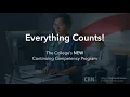 The College s New Continuing Competency Program