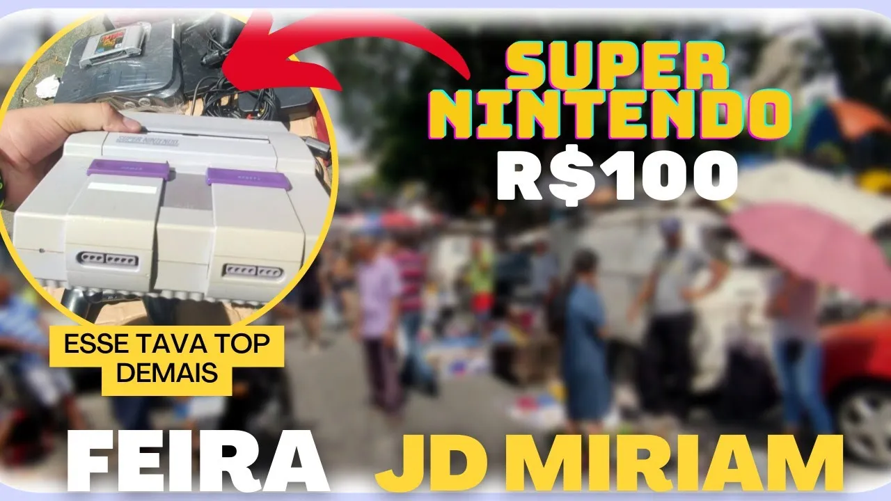 CAÇADA GAMER#231 - feira do rolo Jd Miriam, super Nintendo, Nintendo Wii, coleção de carrinhos