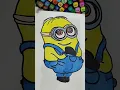 How to Draw a Minion with Touch Markers Marker Art Fun Time