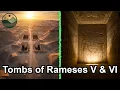 Download Lagu 🌎🥾4K | Tombs of Rameses V \u0026 VI, Egypt | Ancient Art, Hieroglyphs \u0026 Burial Chambers FW