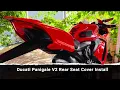 Download Lagu Ducati Panigale V2 Rear Seat Cover Install