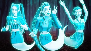 RUMI, MIRA Y ZOEY, ¡PERO SON FANTASMAS! Kpop Demon Hunters Animation