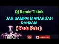 Lagu REMIX - JAN SAMPAI MANARUAH DANDAM // Silva Hayati // KARAOKE NADA  PRIA