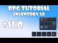 0 Unity RPG Tutorial - Inventory UI