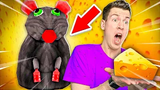 ПОБЕГ От Самой ЗЛОЙ КРЫСЫ в ROBLOX СЫРНЫЙ ЛАБИРИНТ ВЛАДУС 