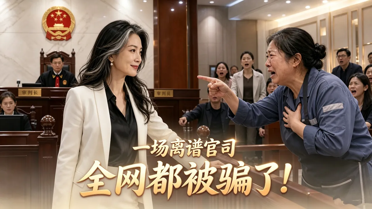 保潔阿姨哭訴我頂替她上大學,索賠1000萬救兒子!可她不知道,四十年前我根本還沒出生,全網瞬間傻眼