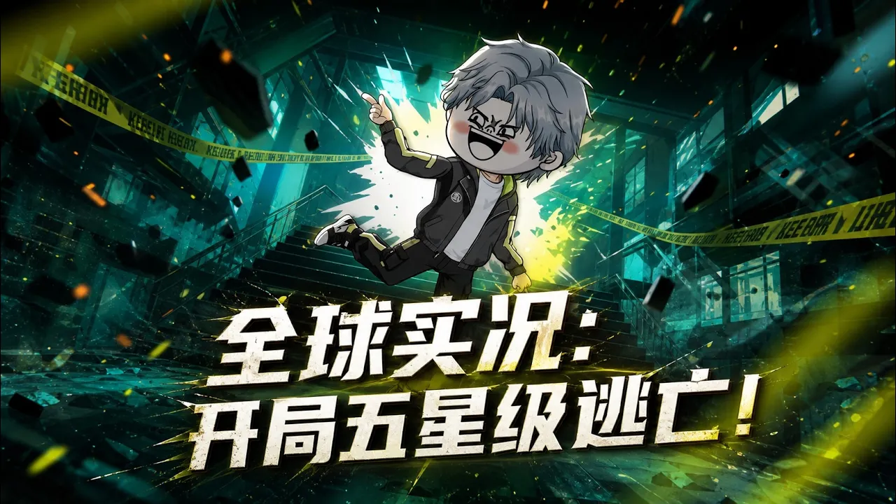 全球实况:开局五星级逃亡!