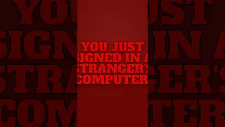 The LOGIN page was REAL