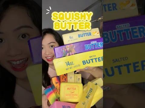 SQUISHY BUTTER FAVORIT KALIAN YANG MANA?? 😍 | Klara Tania #shorts
