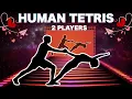 Lagu Human Tetris х 2 Player Co-op👭 | Can You Fit The Shape? (99% FAIL)