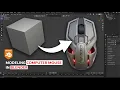 How to Model a Realistic Computer Mouse in Blender Part 1 Full Tutorial
