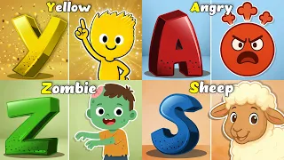 15 Minutes of ABC Learning Songs | Colors, Emotions, Halloween & Pets | Spectacular Lara