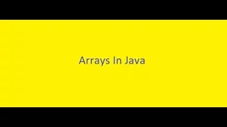 Java Basics Course 7 ENGLISH