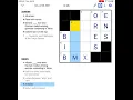 NYT daily mini crossword puzzle Jul 25