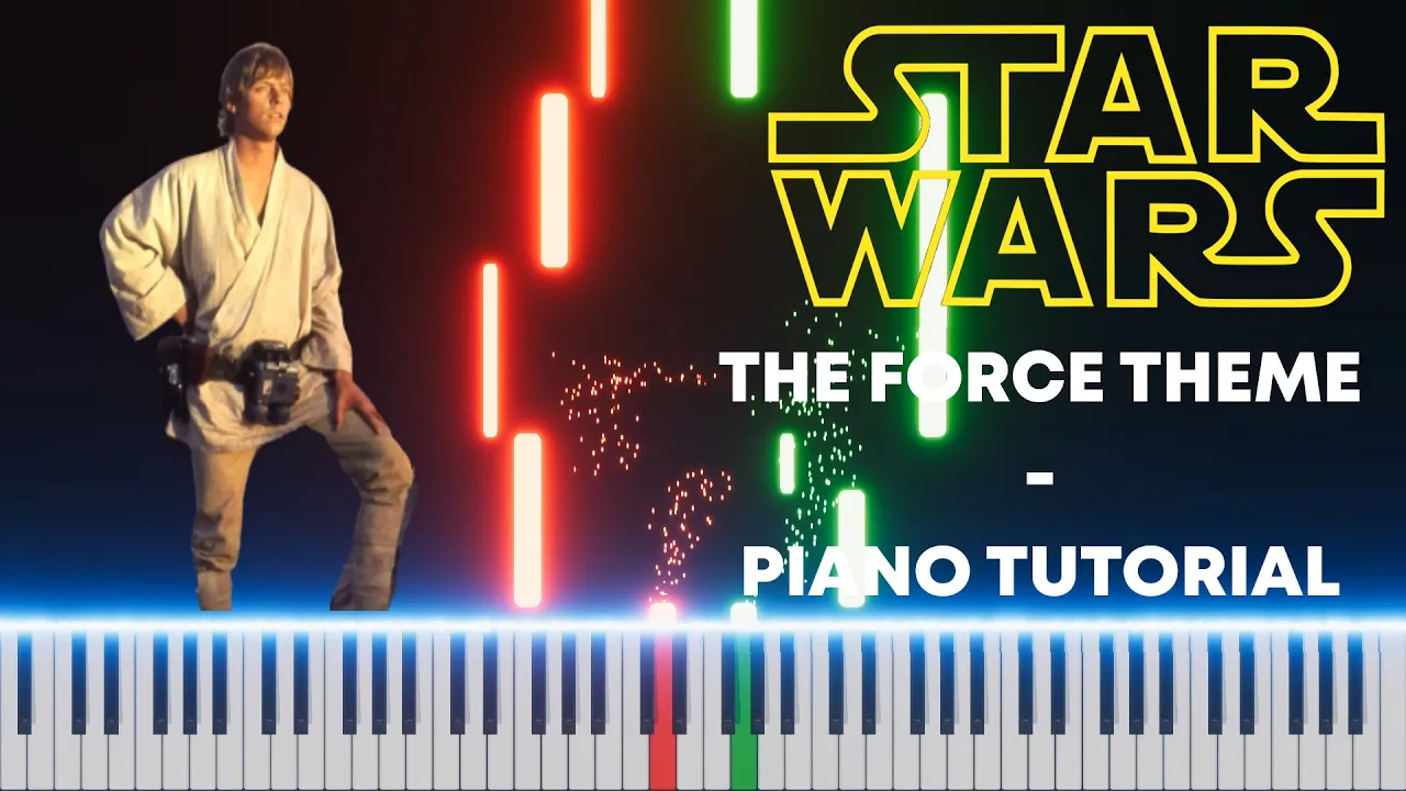 The Force Theme (Binary Sunset) by John Williams - Star Wars || Piano Tutorial EASY by AmadeOurs The Force Theme (Binary Sunset) by John Williams - Star Wars || Piano Tutorial EASY by AmadeOurs
