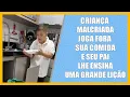 Download Lagu Criança malcriada joga fora sua comida e seu pai lhe ensina uma grande lição.