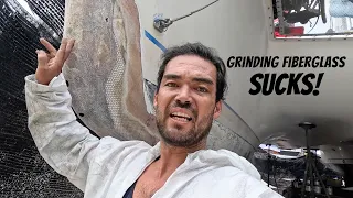 REBUILDING OUR HULLS: Blister repair series – part 4  (Episode 350)