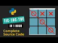 Tic tac toe in python How to create tic tac toe in python Tic tac toe using python
